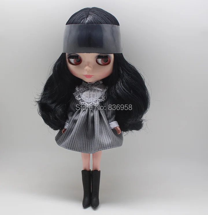 

Nude Doll For Series No.9601 long BLACK HAIR
