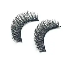 Ручная работа, 2 пары, 3D Двойные магнитные накладные ресницы, ресницы, Многоразовые Накладные магнитные ресницы, натуральные магнитные ресницы