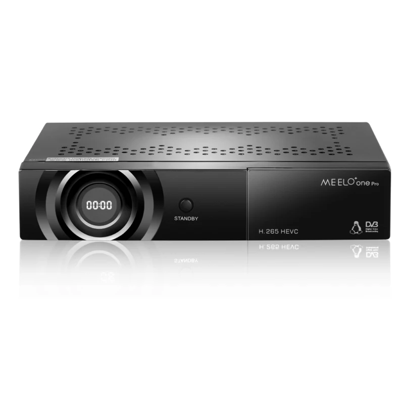 1080P Full HD DVB-S2 H.265 Декодер каналов кабельного телевидения MEELO One PRO цифровой спутниковый ресивер Linux OS Поддержка IPTV 4 знака после запятой Дисплей