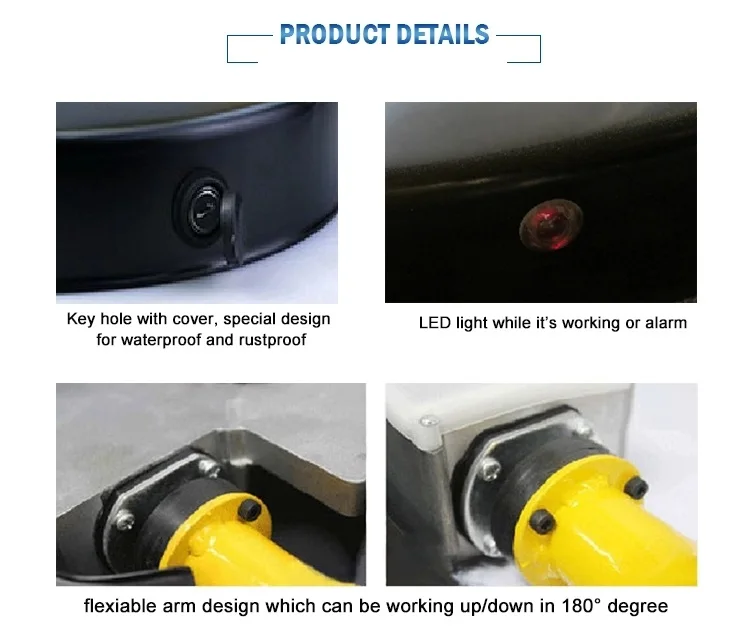 Automatic Car No Parking Bay Barrier Lock (14)