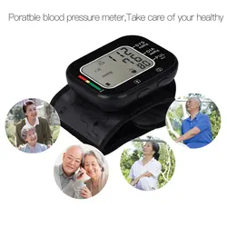 Семья Health Monitor цифровой кровяного Давление монитор Интеллектуальный Тип электронные черный цифровой Портативный сфигмоманометр