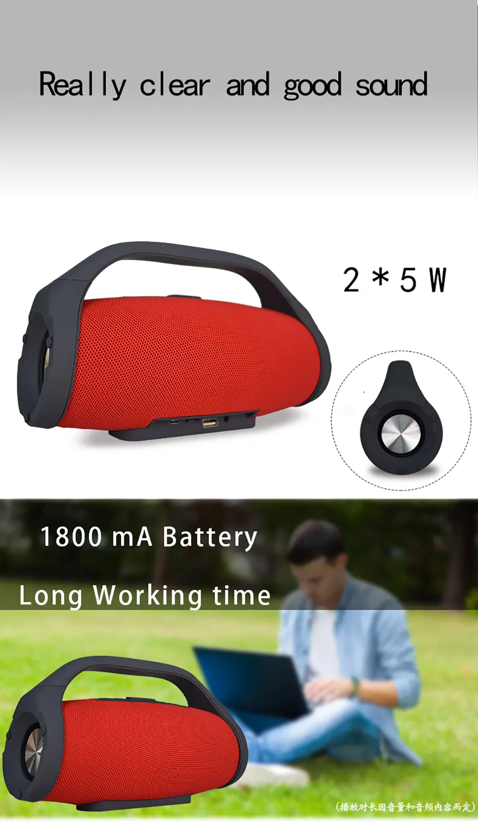 protable speaker 10W (2)