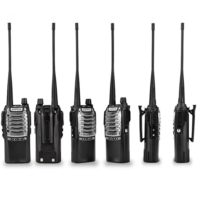 2 шт Baofeng UV-8d удобная портативная рация двойной PTT UHF 2800 мАч длинный режим ожидания портативная радиоантенна 8 Вт 128 каналов двухстороннее радио