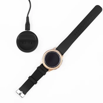 

Wireless Charger Charging Dock Compatible Samsung Galaxy Watch 42MM 46MM SM-R800 8899