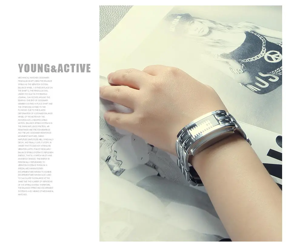 SKMEI мода креативные часы Мужские Элитный бренд цифровой светодиодный дисплей 50 м водостойкий любовника наручные часы Relogio Masculino
