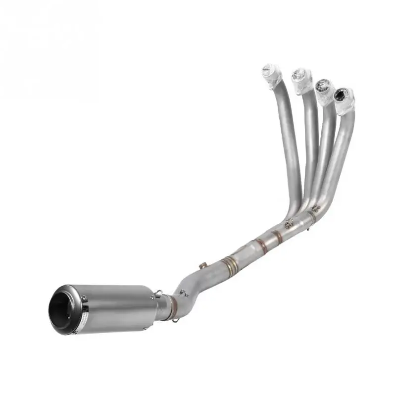 

Motorcycle Full Exhaust System Header Mid-pipe Slip-on Muffler for Honda CB650F 2014 2015 2016 2017 2018