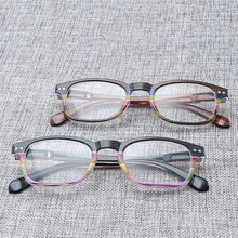 Очки для чтения для мужчин и женщин высокого качества Квадратные винтажные пресбиопические очки прозрачные линзы дальний прицел диоптрий 1,5 1 2 2,5 3 3,5