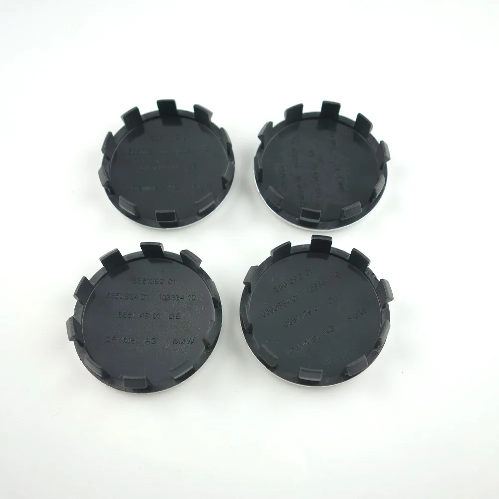 

4 pcs Blue & White Wheel Center Emblem Cap 68mm Fits All Models 36136783536 57mm