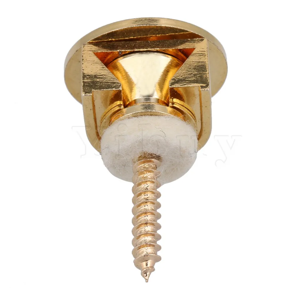 Yibuy Gold Electroplating Non slip Strap Locks Security Straplocks with