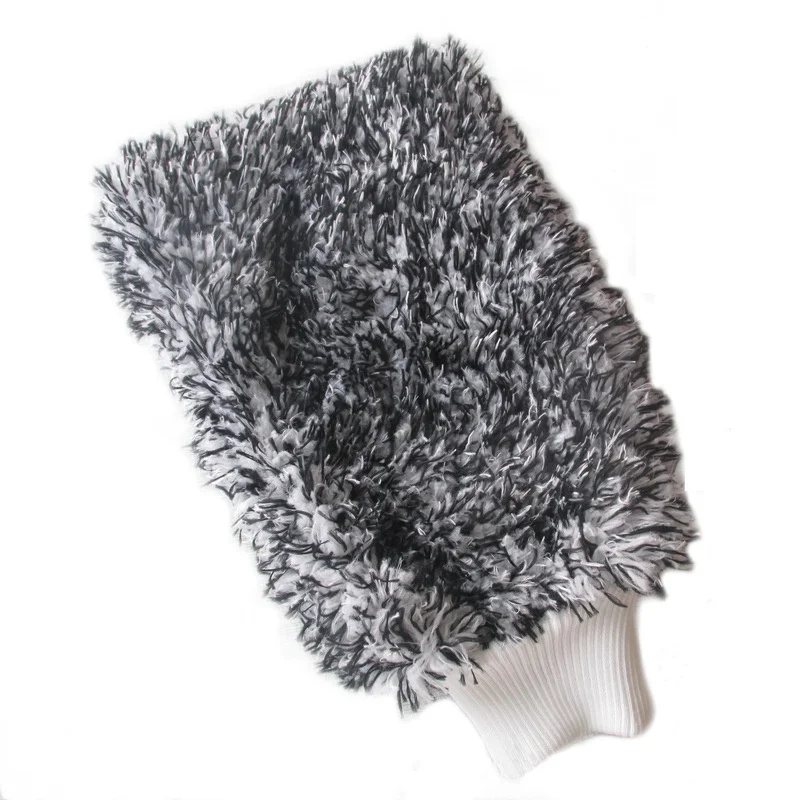 

Car Cleaning Glove Ultra Soft Car Wash Mitt Easy To Dry Microfiber Wash Mitt