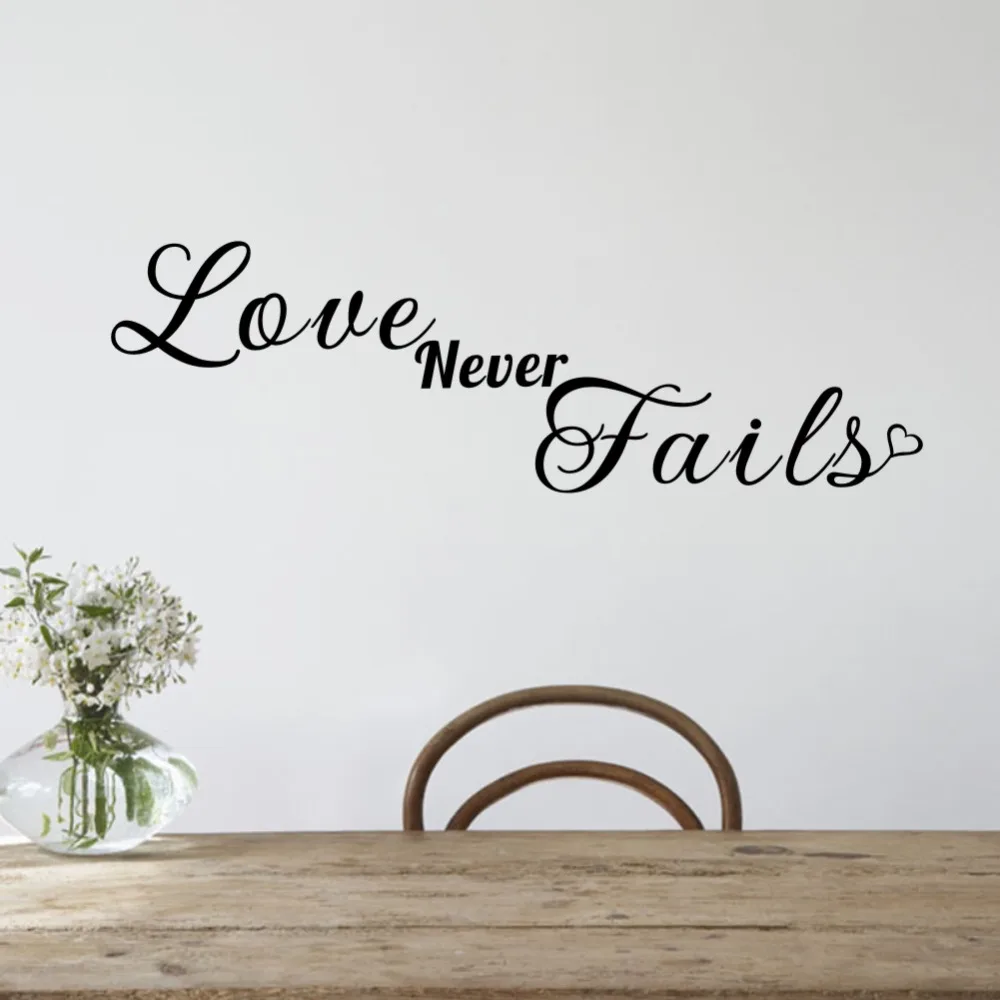 Love Never Fails Quote line Get Cheap Love Never Fails Aliexpress Alibaba Group