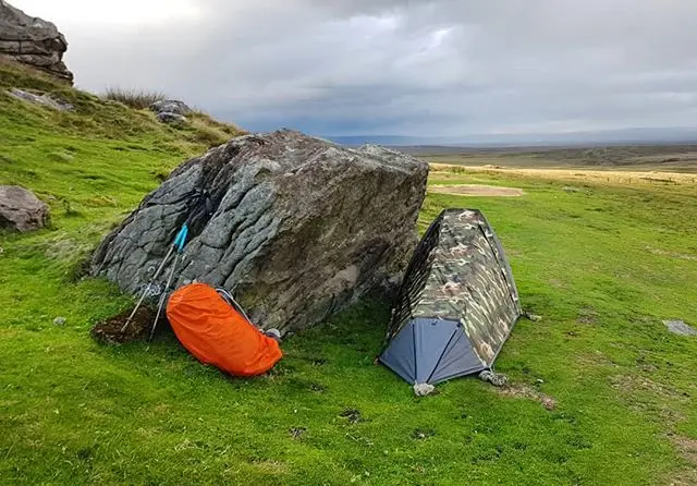 Geertop uma pessoa 3-4 temporada acampamento tenda