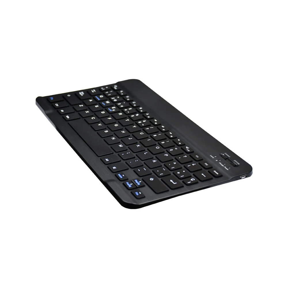 Zienstar ультратонкая испанская Беспроводная Bluetooth клавиатура 10 &quotдля IPAD MACBOOK