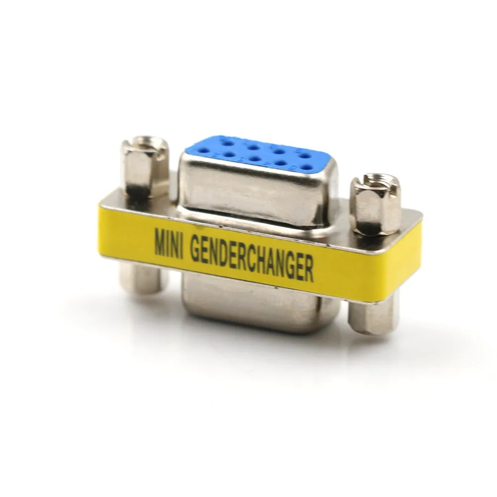 

1PCS RS-232 DB9 9 Pin Female To Female Serial Cable Gender Changer Coupler Adapter