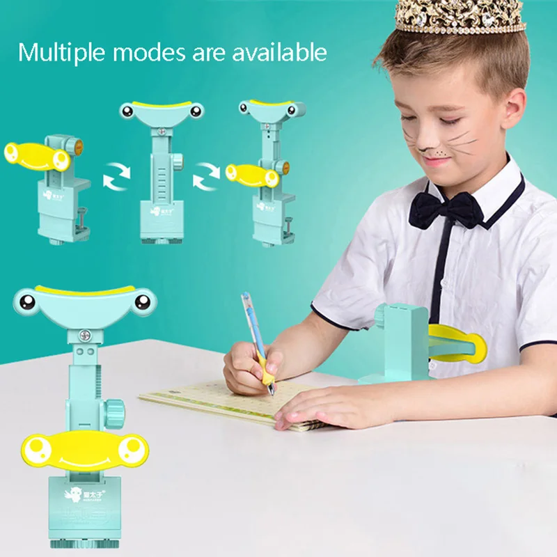 

2019 Kids toy student vision protector sitting posture correcting writing frame child anti-myopia posture correction toy gifts