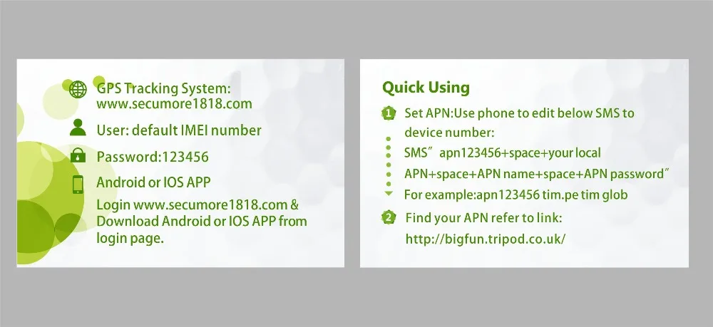 LT100 Quick using
