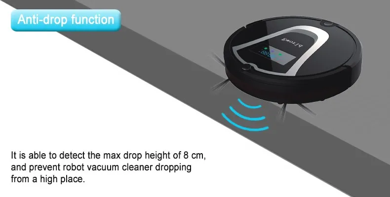Eworld M884 робот-пылесос интеллектуальный робот-пылесос самозарядка и боковая щетка для дома, пульт дистанционного управления, аспиратор