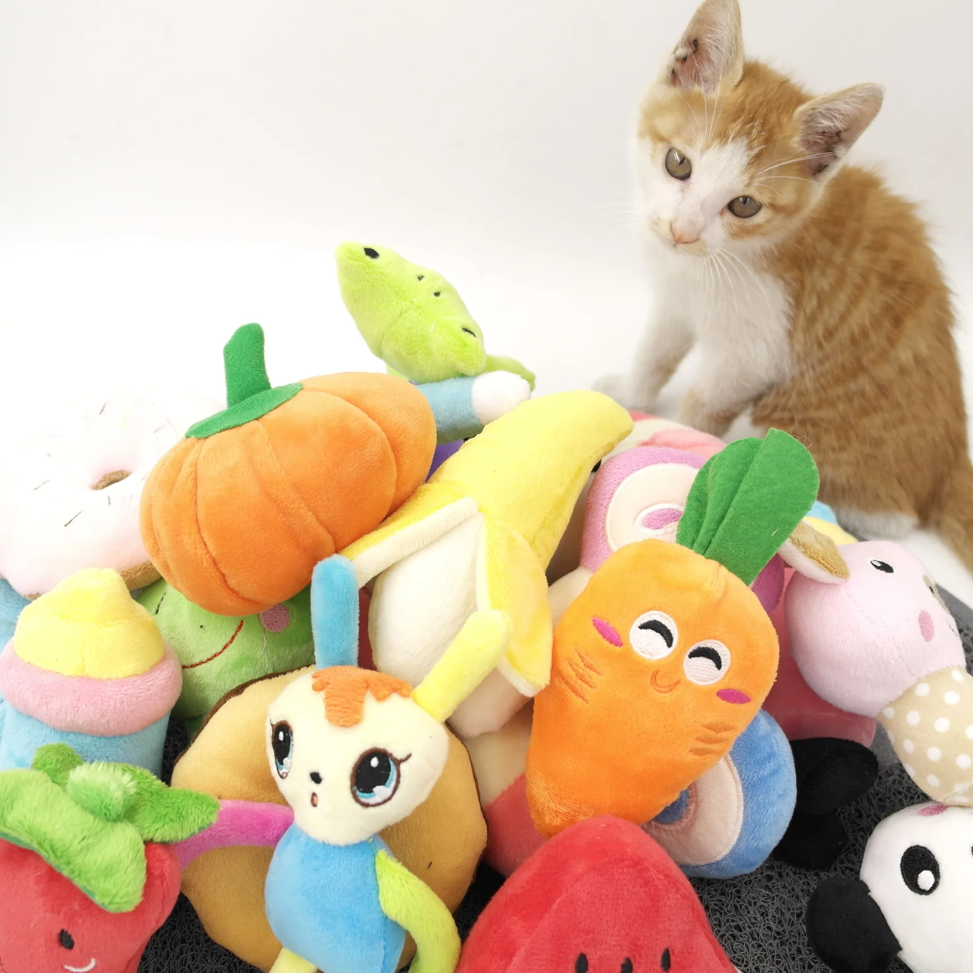 

NEW Cat Dog Toy Various Style Funny Plush Sound Toy Interactive Toy cat toy