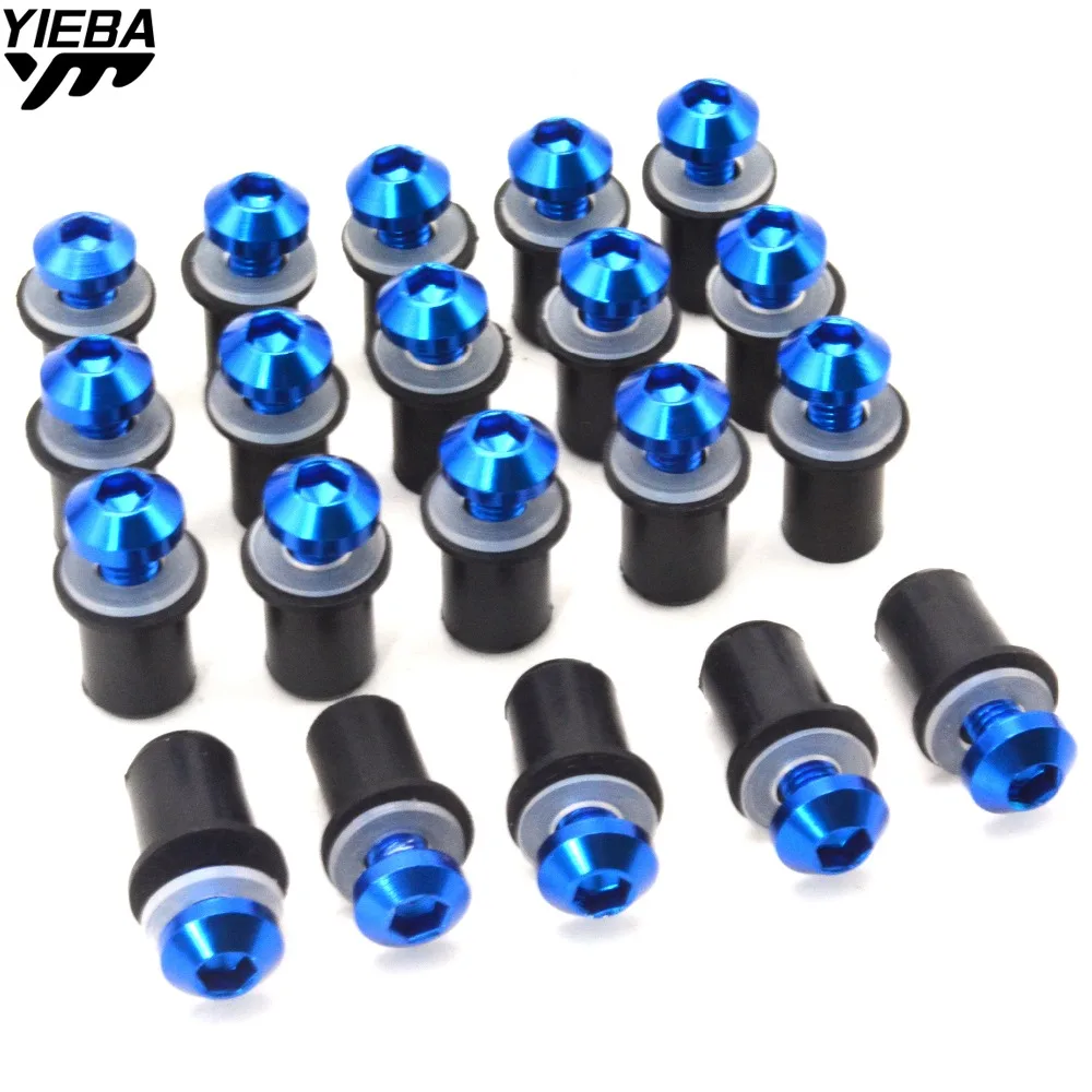 

Motorcycle Windshield Windscreen Bolt Screw Nut Fastener Kit For YAMAHA XJ6 N XJ6 DIVERSION XSR 700 900 ABS XV 950 RACER TDM 900