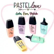 STABILO BOSS Mini Pastellove маркер и текстовый маркер в картонной упаковке 6 цветов