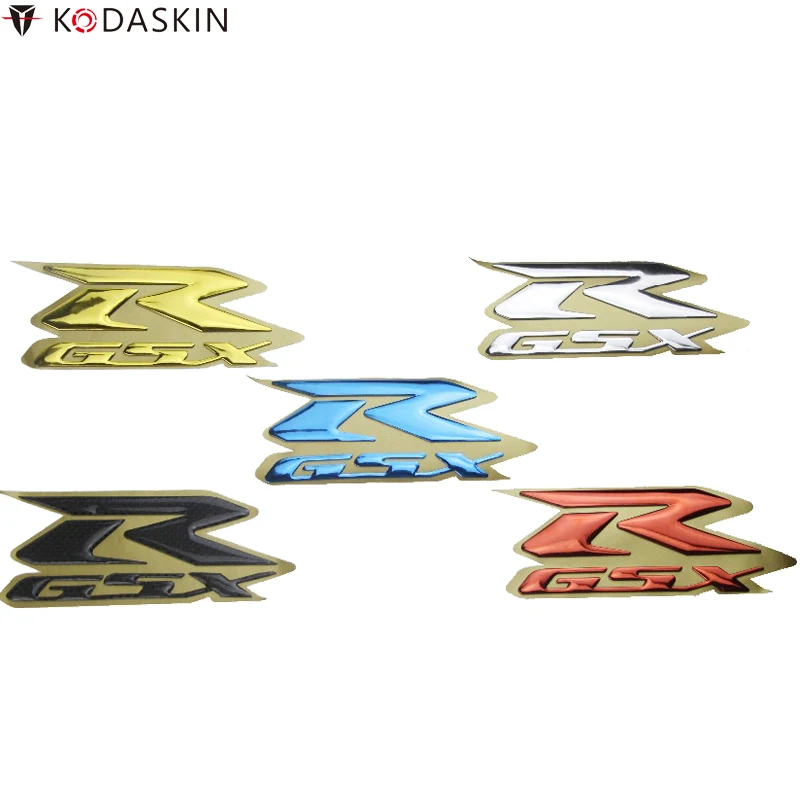 Наклейки KODASKIN 3D логотипы для мотоциклов эмблемы Suzuki GSX R GSXR 600 750 1000 150 250 300 1300 K4 K5 K6 K7