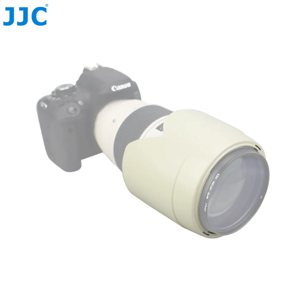 JJC LH-83II черный, белый цвет Бленды для объективов Тенты для Canon EF 70-200 F/2.8L USM бленда Заменяет Canon ET-83II