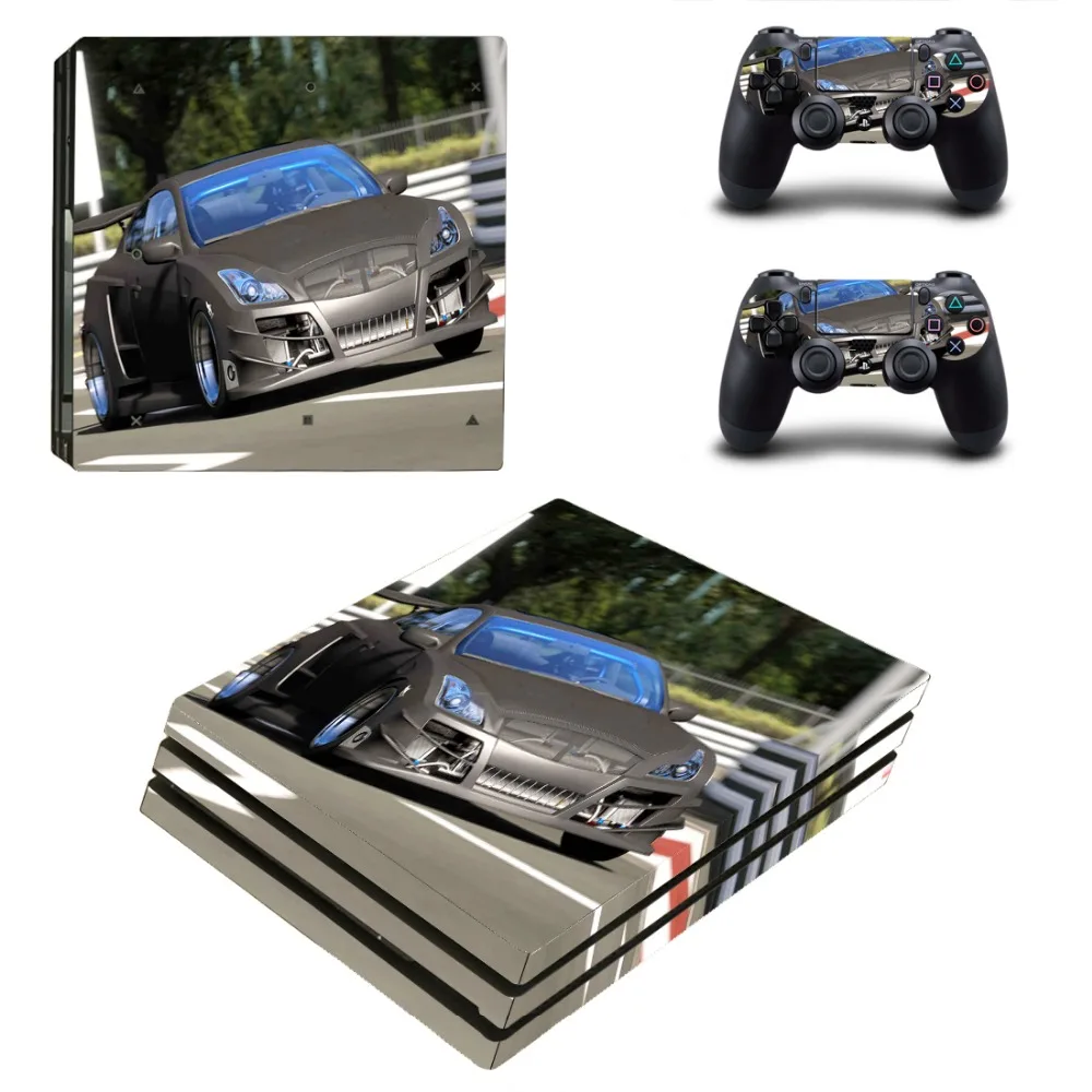 Super Car PS4 Pro Sticker Vinyl Decal Controller & Console Skin for
