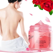 Daralis 200G Rose Body Scrub Whitening Exfoliating Gel Deep Clean Peeling Lotion Dead Skin Remover Cream Moisturizing For Body