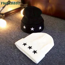 Высококачественная уличная унисекс зимняя женская шапка мужская вязаная крючком с вышивкой звезда Осенняя вязаная теплая шапка женская шерстяная шапка шапочки