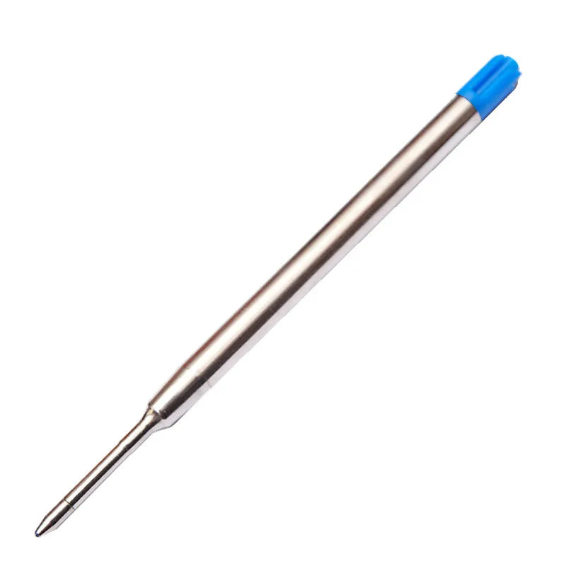 10 шт тонкой шариковой ручки заправка заполнены гладкими чернилами 0,7 мм средней заполнения частей