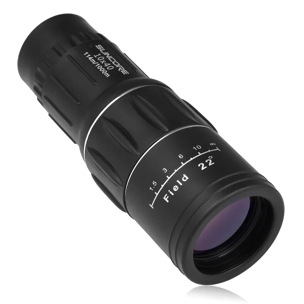 

10x40 Compact Dual Focus Monocular Waterproof Birdwatch Hunting Telescope Scope for Hunting Camping Concert Sport Events