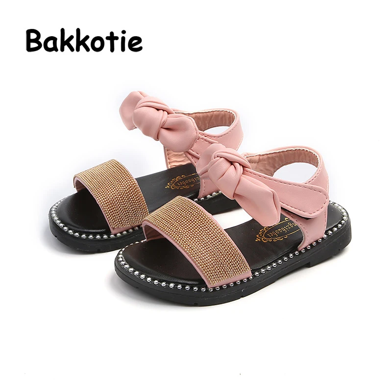 Bakkotie 2018 Новая мода лето для маленьких девочек Сладкая принцесса бренд со