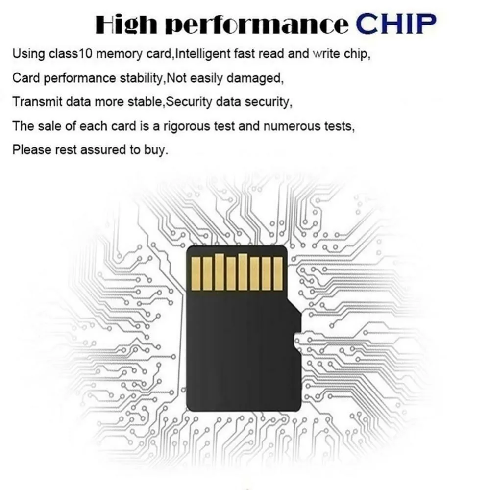 High speed green Large Capacity Micro SD Memory Card 4GB 512GB Class 10 Sd Tf For 5