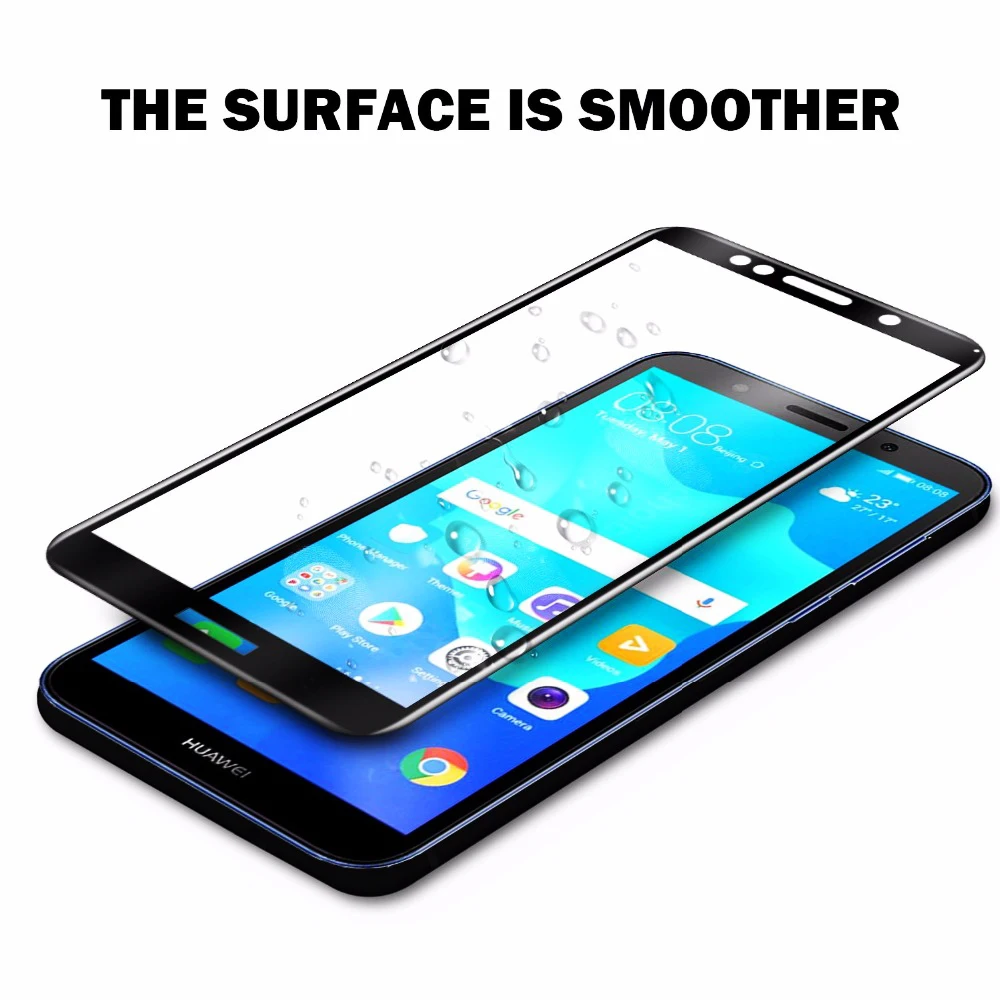 9D-full-cover-Tempered-glass-for-Huawei-Y5-lite-2018-screen-protector-on-huaweii-huwei-Y