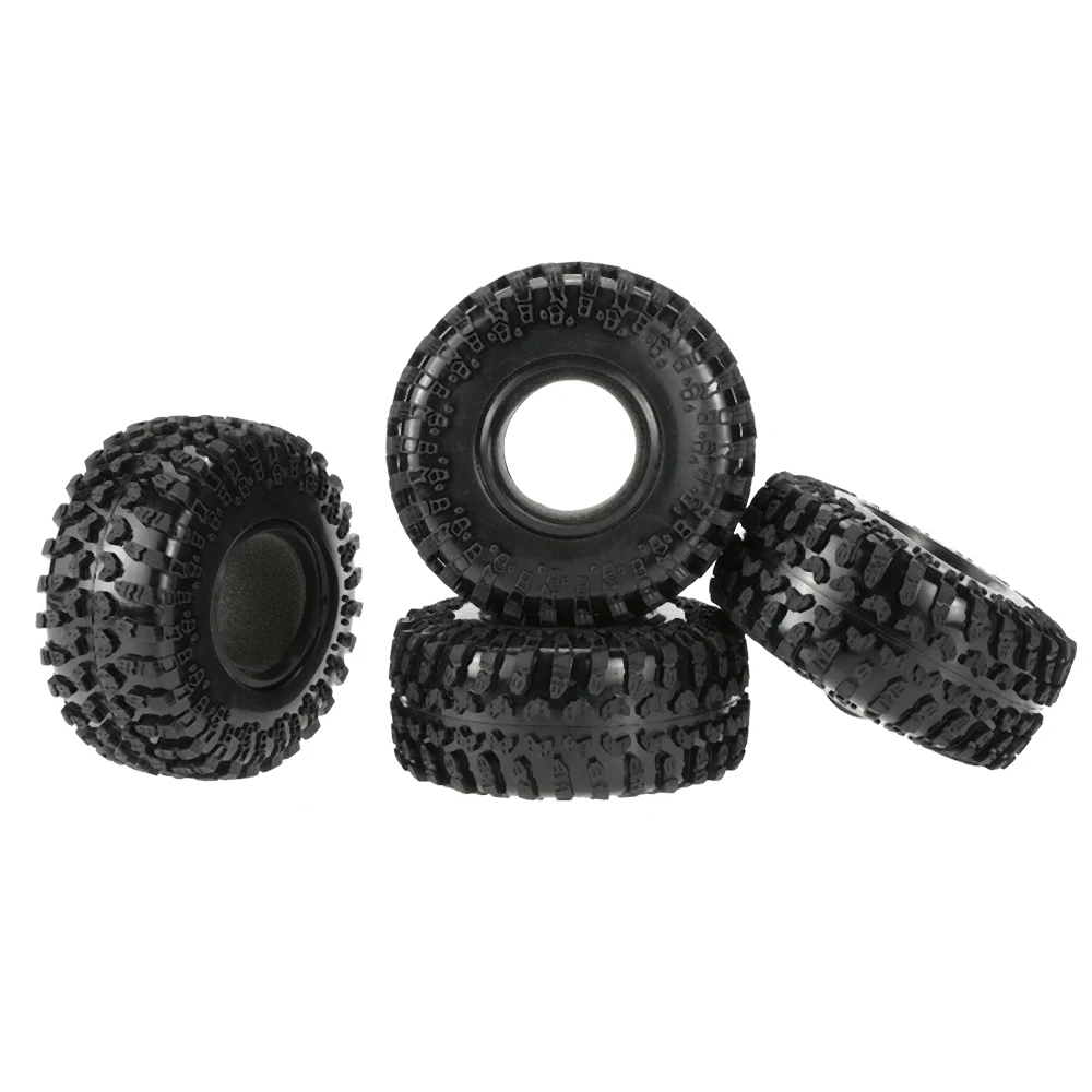 4 шт. Austar 2 &quot125 мм 1/10 весы шины для RC4WD D90 осевой SCX10 RC Rock Crawler|scale rc crawler parts|tire spiderstire air