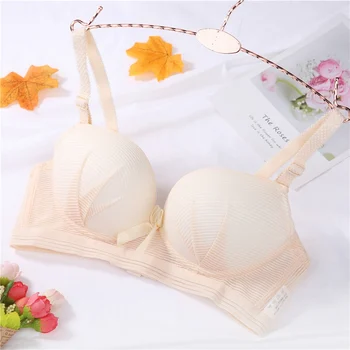 

New Cute Bow Knot Teenage Girl Underwear Puberty Students Bra Vest Healthy Cotton Intimates Girls Small Bra