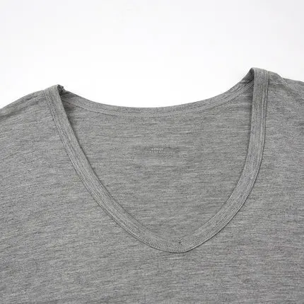 Men Cotton Short Sleeve T-shirt Underwear 16002