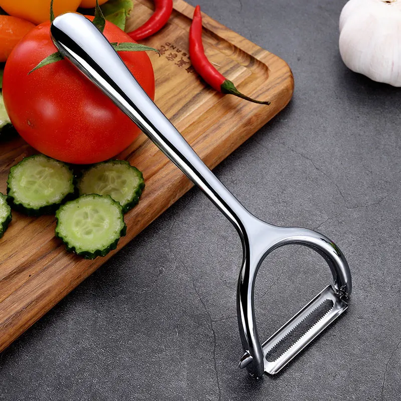 

Stainless Steel Potato Peeler Sharp Apple Carrot Peeler Serrated Blade Fruit Vegetable Peeler Cutter Slicer Grater Kitchen Tools