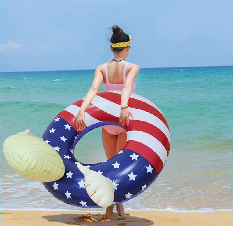 

Wholesale 50pcs/lot Summer Trump swimming ring Inflatable Floats Thicken Pool Float swiming rings for adults