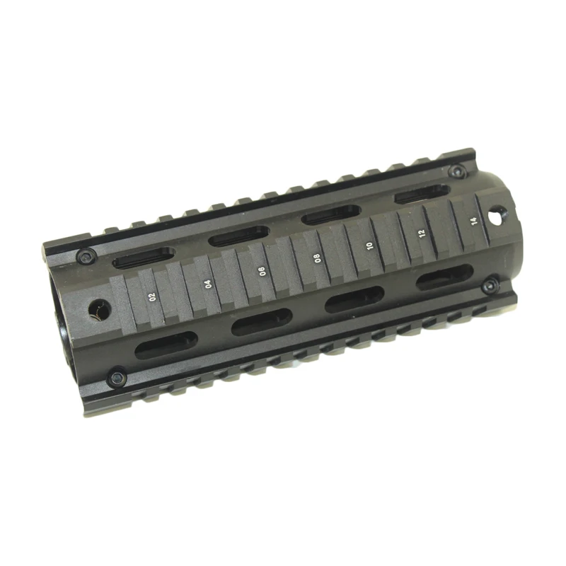 AR-15 M4 Handguard карабин 6,7 дюймов Airsoft рис Quad Rail 2 шт. Drop-In с креплением для крепления для тактическое для охоты для стрельбы