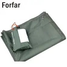 3 цвета открытый солнцезащитный водонепроницаемый походный коврик Сверхлегкий брезентовый перголовый нейлоновый пляжный коврик Многофункциональный тент одеяло для пикника