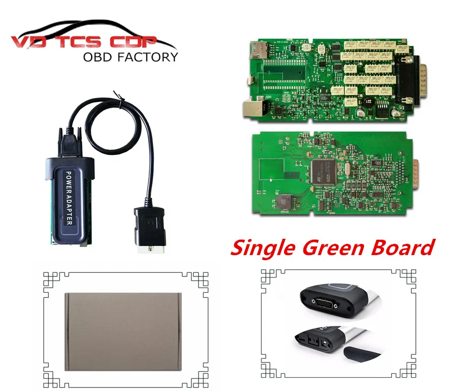 DHL freeNewest VD TCS CDP одноместная зеленая плата Multidiag pro bluetooth,03 выпуск Multidiag Pro автоматический диагностический инструмент