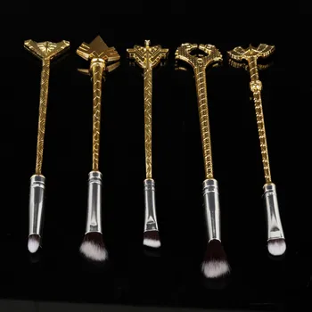 

Wonder Woman Beauty Professional Makeup Brush Set Cosmetic Tools Make-up Toiletry Bracelets