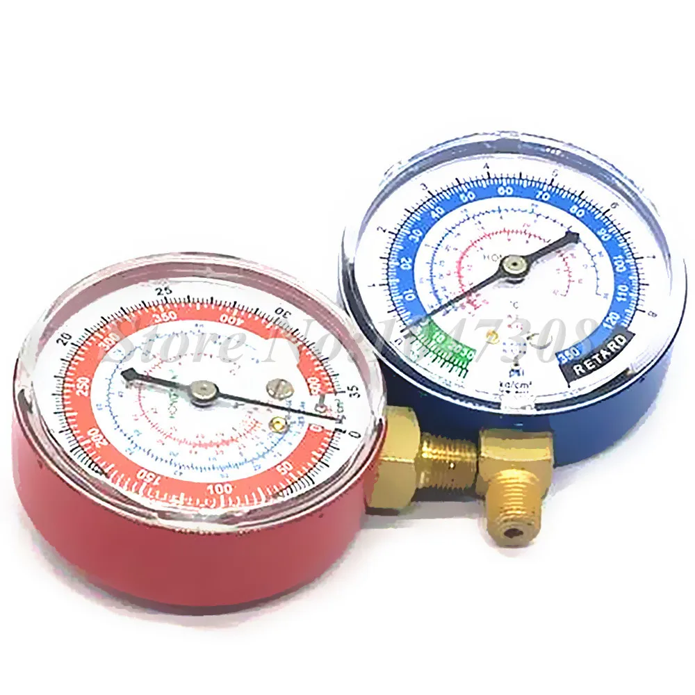 Buy Pair A/C Pressure Gauge Low High Auto Air