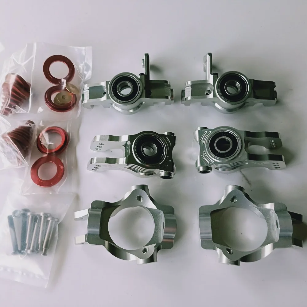

FID front + rear wheel steering hub carrier mount + castor block for LOSI 5IVE-T Rovan LT KMX2 DTT