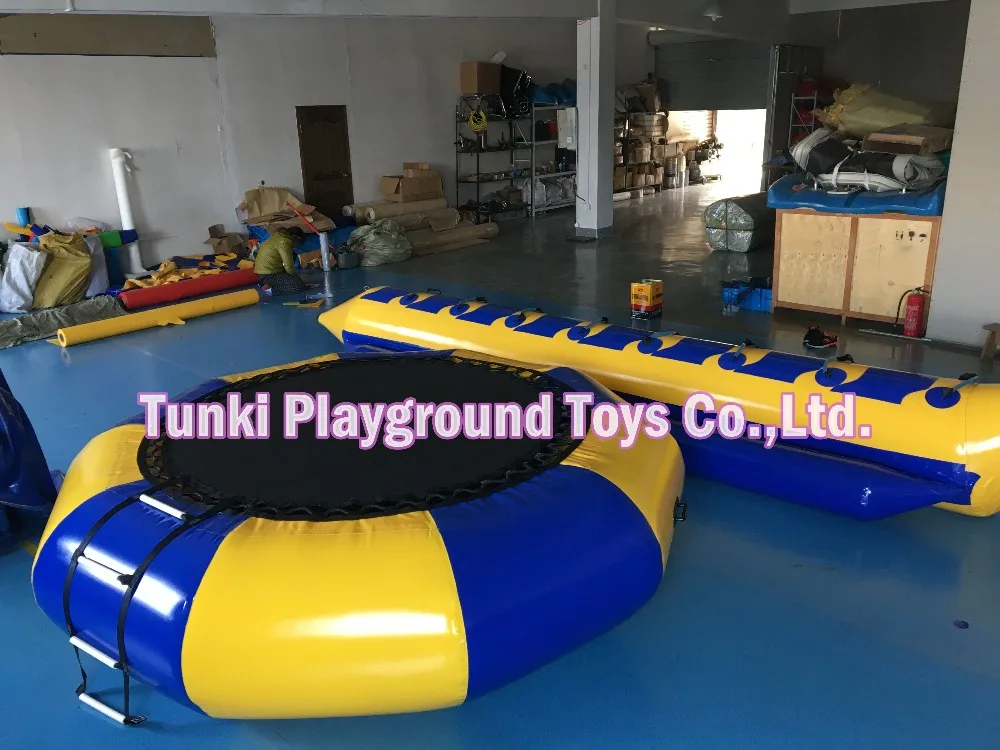 

Diameter 10ft inflatable jumping on trampoline bouncy