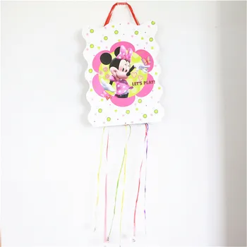 

1set 40x29cm Minnie Mouse Pinata Kids Birthday Party Funny Game Playing Birthday Party Supplies Decoration