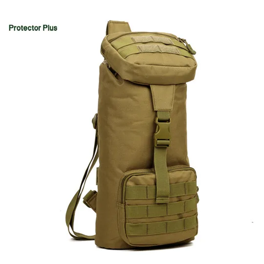 Армии в стиле «милитари» Для мужчин с плечевым ремнем, сумка на плечо, нейлоновая сумка для путешествий Для мужчин через плечо сумки Винтаж рюкзак; нагрудная сумка X55 - Цвет: Хаки