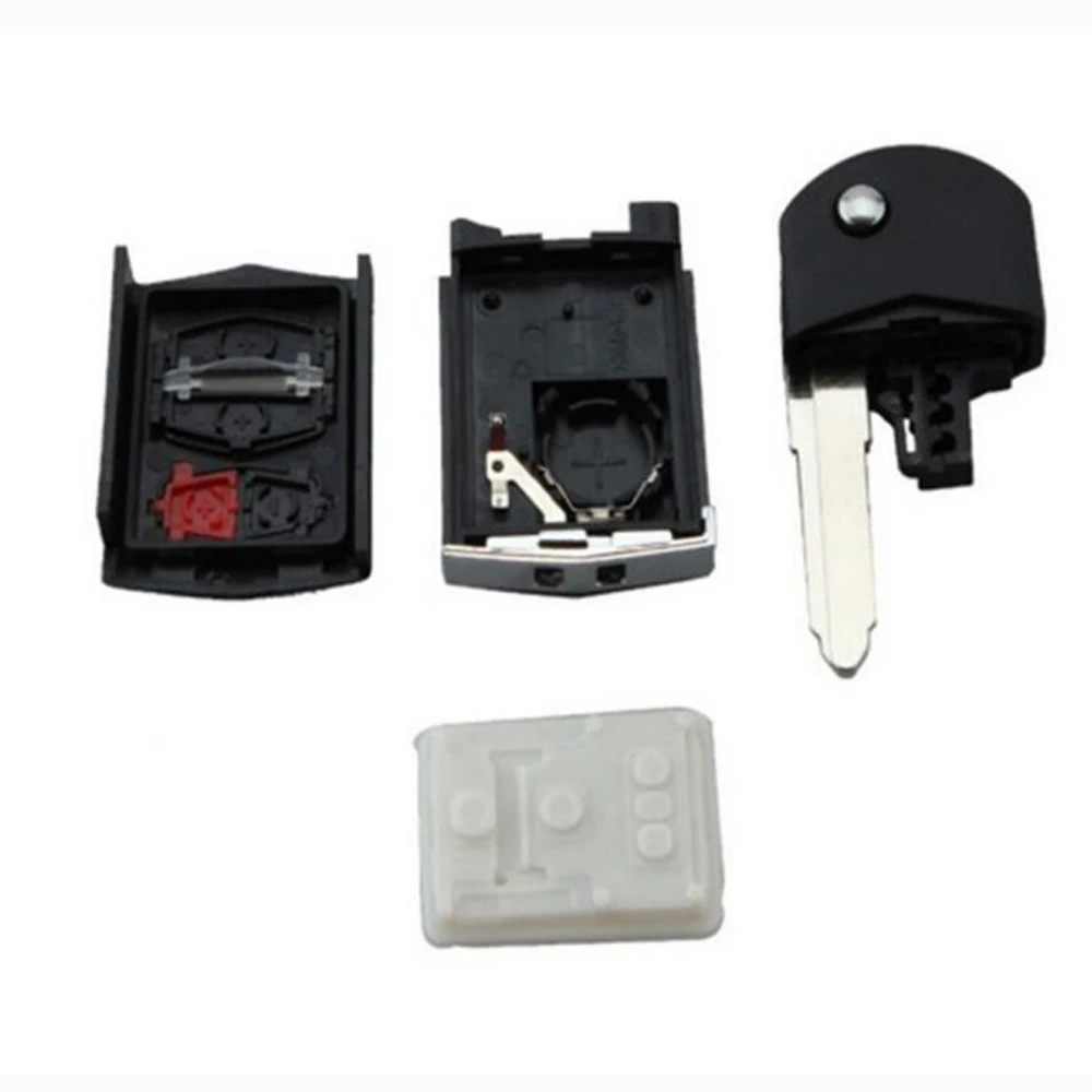 4 Button Folding Remote Control Keyless Key Shell Case Fob Housing fit for Mazda 3 6 2010 -2012 For MX-5 Miata 2006 | Автомобили и