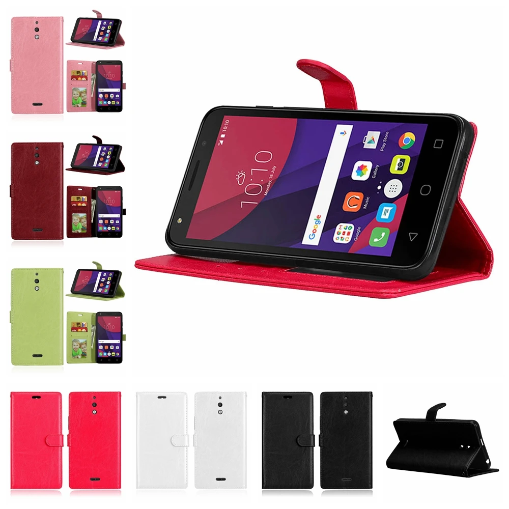Роскошный чехол для телефона Alcatel Pixi 4 (6) 3G 8050D Pixi4 6 0 дюймов Fundas откидной Чехол